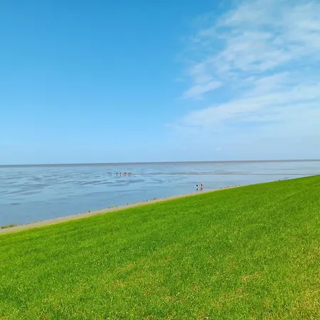Mit Eingezaeuntem Garten Nahe Greetsiel Und Nordsee